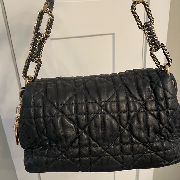 TRADED/ Dior Cannage quilted large Flap - Picture 9 of 13